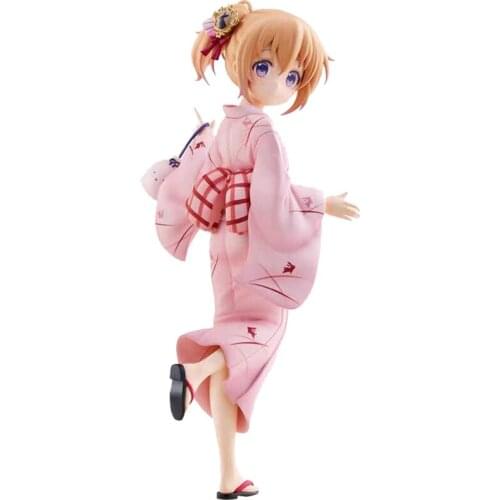 Is The Order A Rabbit? Hoto Kokoa Anime Action Figures Model Ornaments Hand-Made 23 Cm PVC Peripheral Collectible Toys In Stock
