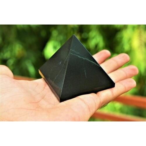 Beautiful black tourmaline heals reiki and chakra minerals in Egyptian pyramids