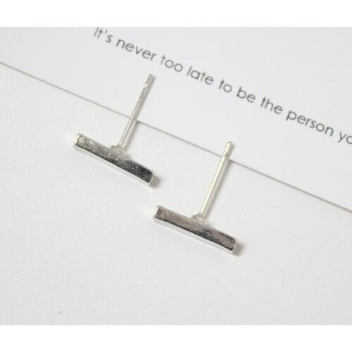 Fashion Earring Jewelry for Women Statement Ladies Fashion Alloy Earrings Ear Ring Combination of Simple One Word Shape Earrings