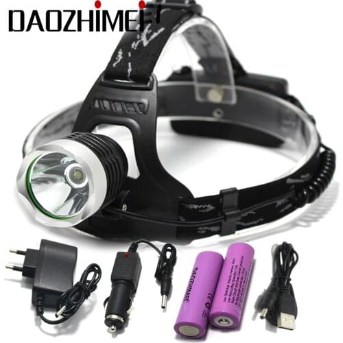 5000 Lumen XM-L T6 Zoomable LED Headlamp Hunting Head Light Lamp 3 Modes Outdoor ZOOM Head Lamp High Power LED Headlamp