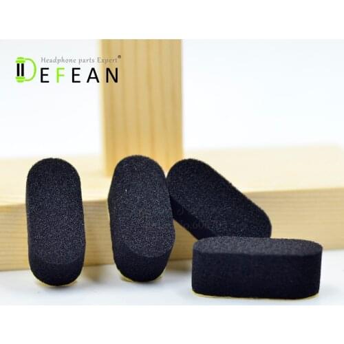 Defean 2 Pairs Black Replacement Sponge Headband Head Band Foam Pads Cushions Repair Parts for Koss Porta Pro PP Headphones