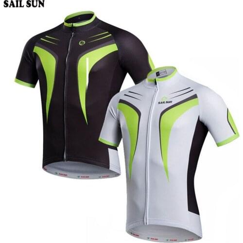 SAIL SUN Men Cycling Jersey Ropa Ciclismo Team Bicycle Breathable Top Bike Clothing T-shirt Cycle Gear Shirts
