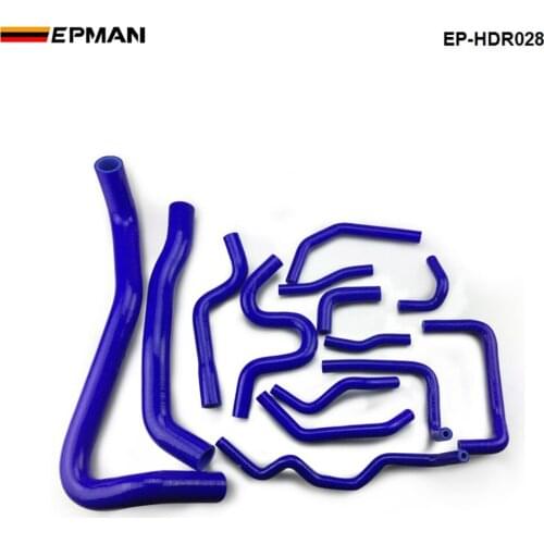 Silicone Intercooler Turbo Radiator Hose Kit For Honda civic type R FN2 06-10 (14pcs) EP-HDR028