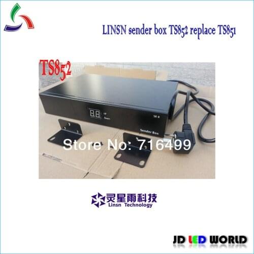 Linsn led controller TS851 SB-8 replace by TS852(sending box)