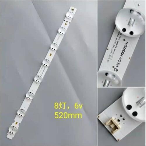 3pcs LED Backlight Strip for LG 50UK6520PSA 50UK6520 50UK6510PSF 50UK6510 50UK6500 50UK6470PLC HC500DQN-VCUR/L 50UK63/65_INX
