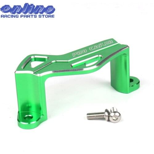 CNC Billet Rear Brake Caliper Guard Protector cover For KAWASAKI KX250 KX450 06-16 KLX450R Dirt Bike M