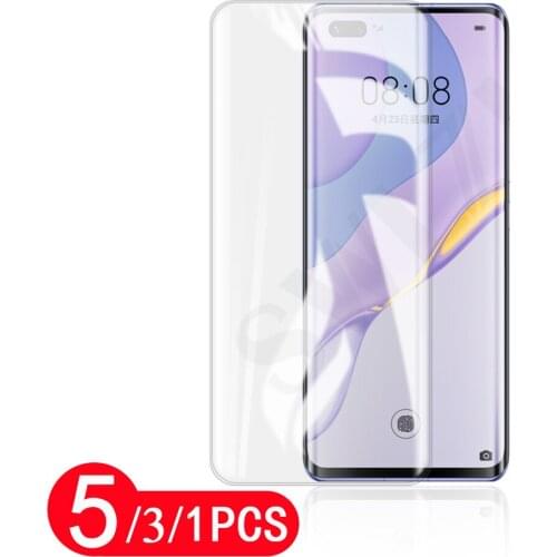 5-1Pcs 9H tempered glass for Huawei nova 8 SE 7 pro 7i 6 5 5i 5T 5Z 4 4E 3 3i 3E phone screen protector on Glass protective film