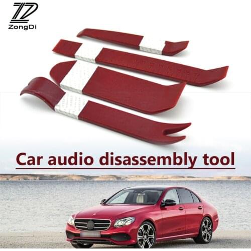 ZD NEW 4Pcs Car audio disassembly tools For Mercedes benz w204 w203 w211 Hyundai solaris i30 Saab MG Skoda octavia a7 a5 2 Chery
