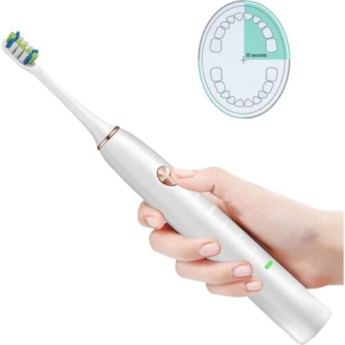 Sonic Toothbrush Electric Tooth Brush Ultrasonic Automatic Upgraded USB chargeable Adult Waterproof IPX7 5 Cleaning Mode