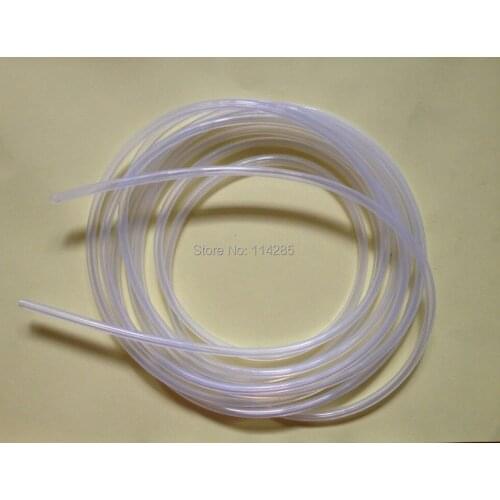 10 Meter* 7mm * 10mm Soft transparent Food Grade FDA Silicone Rubber Flexible Tube / Hose / Pipe