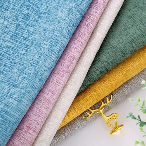 100*280cm Chenille Upholstery Fabric Sofa Curtain Sewing Materials Jacquard Luxury Decoration Cloth