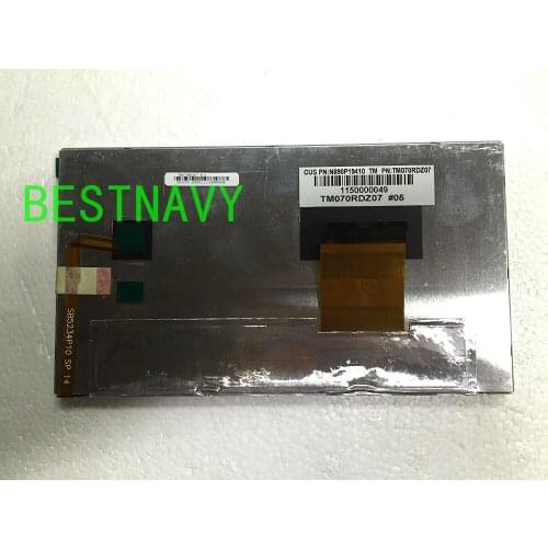 100% New Original Car Navigation Tianma 7.0 inch LCD Display Screen TM070RDZ07 LCD Panel Monitors For Car GPS Navigation