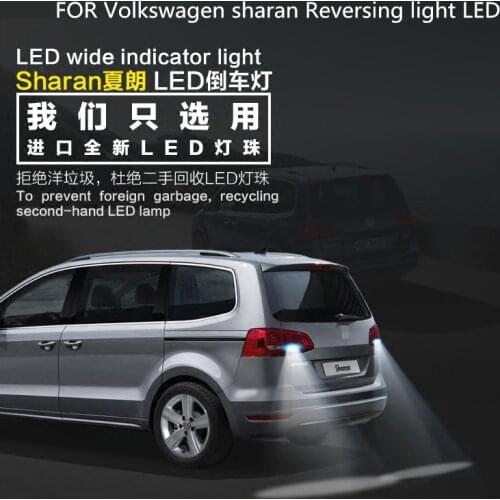 2pcs FOR sharan Reversing light LED T15 Back-up Assist Light 9W 5300K sharan backup light modification