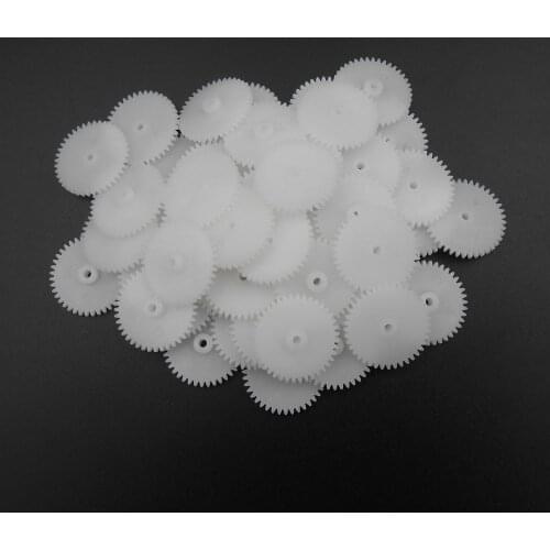 50PCS/LOT 0.5M 40T 2A Plastic Spur Gear 0.5 Modulus T=40 Aperture: 2mm 1.95MM Tight Fitting 40 Teeth 4MMX21MM Gears NEW *FD857