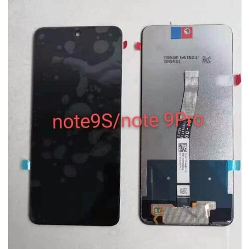 6.67" Redmi Note 9S LCD For Xiaomi Redmi Note 9 Pro LCD Display Touch Screen Digitizer Assembly Replacement