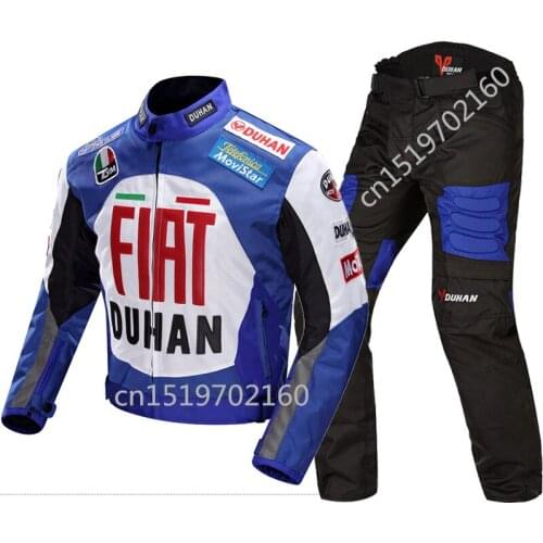 600D Oxford off road motorcycle jacket DUHAN professional Moto racing jackets motorcycle riding clothes +The trousers Free sh