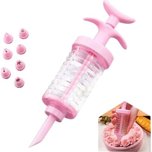 8pc/Set Durable Piping Nozzles Cookies Press Making Mold Cream Pastry Tips Nozzles Non-toxic Tool Cake Decorating Tools