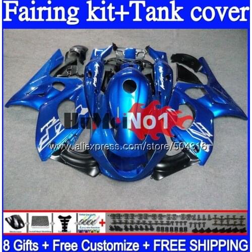 YZF-600R For YAMAHA YZF 600R 1996 1997 1998 1999 2000 2001 38MC.148 YZF600R Thundercat 96 97 98 99 00 01 02 Fairings Metal blue