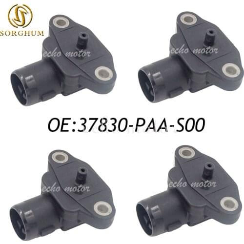 Air Absolute Pressure Sensor For Acura Honda Isuzu New Manifold 4pcs Map 37830-paa-s00 37830paas00