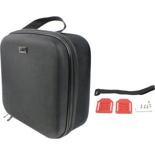 JMT Universal Remote Controller Storage Bag AT9S X9D RC Transmitter Protector Handbag Case with PLA Lock Mount Hanging Buckle