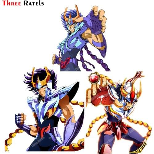 Three Ratels B79 Cool Anime Role Phoenix Ikki Of Saint Seiya Stickers For Kids Gifts Guitar Writing Case Skateboard Decals