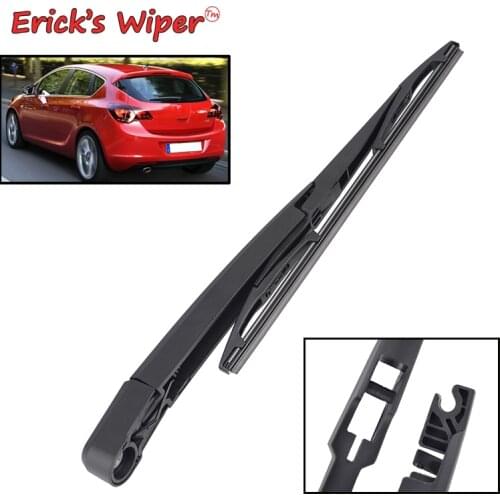 Ericks Wiper 12" Rear Wiper Blade & Arm Set Kit For Opel Astra J 2009 - 2015 Windshield Windscreen Rear Window