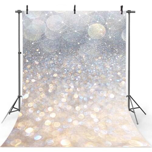 Mehofoto Bokeh Silver Gold Photo Background Friends Party Photography Backdrop Birthday Photographic Backgrounds