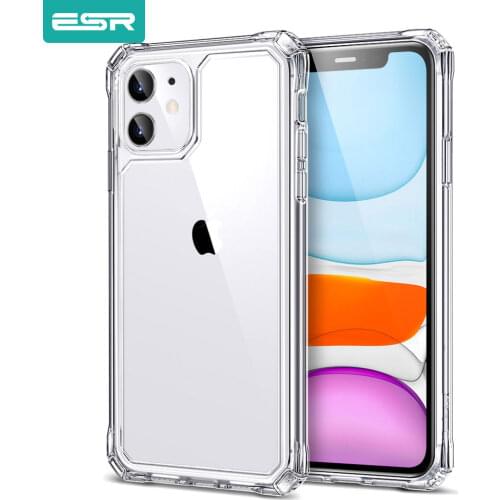 ESR Clear Case for iPhone 11 Pro Max 11 Pro Air Armor TPU Corner Protective Phone Case Cover for iPhone SE 2020 8 7 Funda Cases