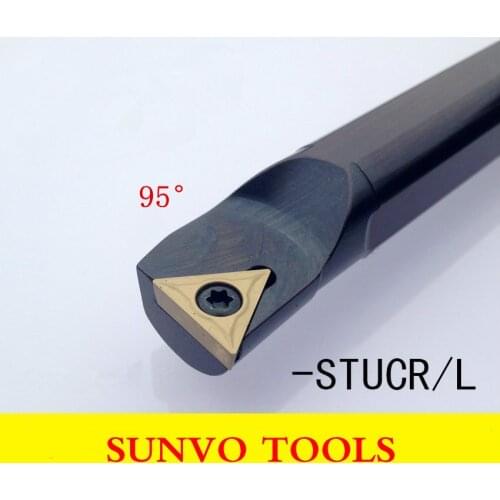 S20R-STUCR11/S20R-STUCL11/STUCR16/STUCL16 Internal turning tools CNC Carbide Insert TCMT110204 TCGT110204/TCMT16T304/110208
