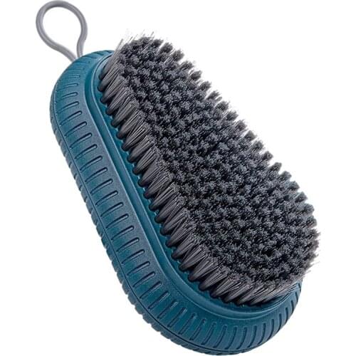 Scrub Brush, Quality Durable Soft Laundry Clothes Shoes Scrubbing Brush, Non-Slip Design Household Cleaning Brushes