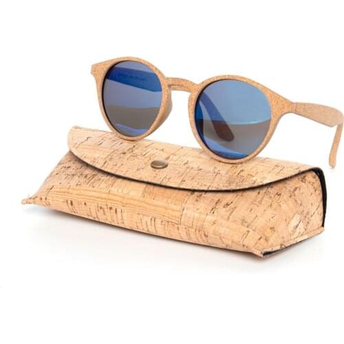 Wooden Temples Sunglasses 2021 Fashion Ocean Color Lenses Custom Logo Shades Sun Glasses
