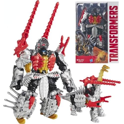 Hasbro Transformers Class Movie 4 Voyager Brachiosaurus Electroplated Plate Exclusive Payment Masterpiece Transformer Robot Toys