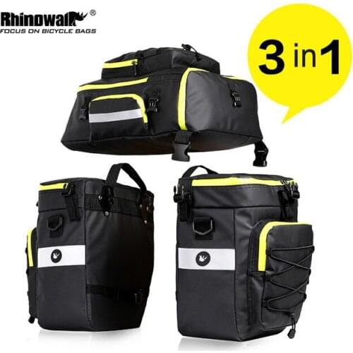 Waterproof Bicycle Bag bike Pannier Bag Large Capacity MTB Mountain Road Bike Cycling Rear Rack Seat Bags Cycle Accessory