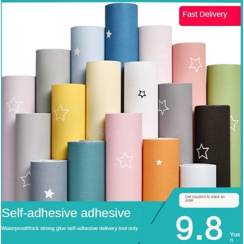 10M living room bedroom furniture PVC waterproof wall stickers home decoration removable vinyl multicolor self-adhesive wallpape
