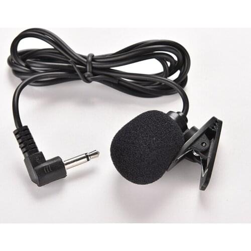 3.5mm Mini Studio Speech Mic Microphone Clip On Lapel For PC Desktop Notebook