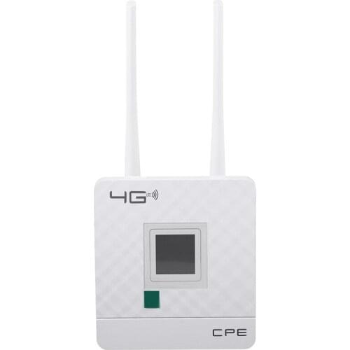 3G 4G LTE Wifi Router 150Mbps Portable Hotspot Unlocked Wireless CPE Router with Sim Card Slot WAN/LAN Port