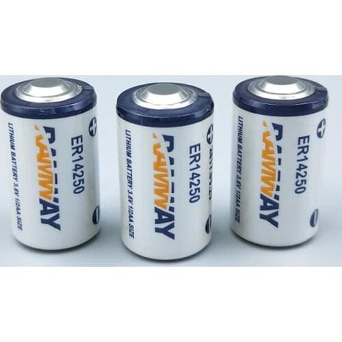 50PCS ER14250 1 / 2AA 3.6V lithium battery LS14250 equipment instrument lithium battery 14250