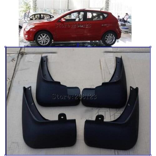 Accessories 4PCS/SET FIT FOR HYUNDAI i30 i30cw i30 Touring 2007 2008 2009 2010 MUD FLAP SPLASH GUARDS MUDGUARDS