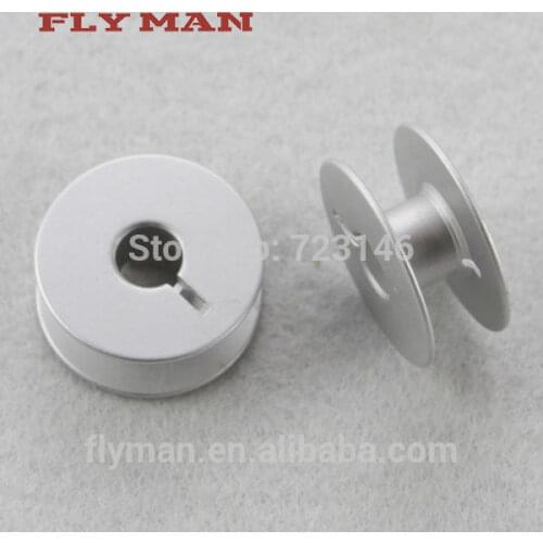 JANOME 1600P ALUMINUM L BOBBINS 20 EACH #55623A 55623A Aluminum Bobbin / Sewing Machine Spare Parts