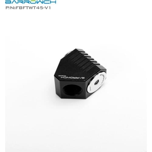 Barrowch FBFTWT45-V1, Open Style 45 Degrees Rotation Fittings,cooling fittings