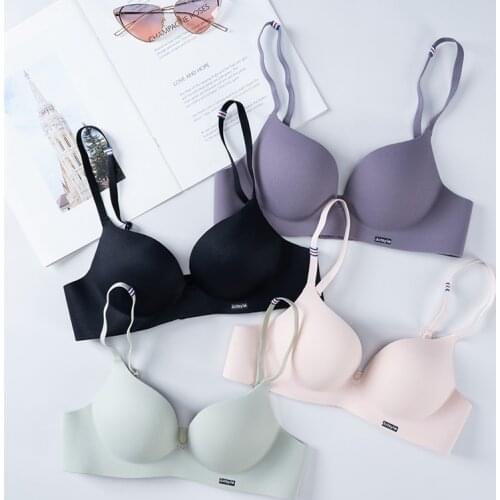 Summer Breathable Bra Women 3/4 Cup Bras Sexy Comfort Wireless Zero Pressure Push Up Lingerie Simply Fashion Style Bralette