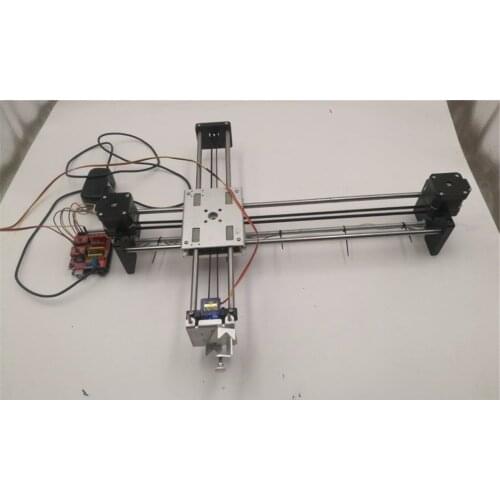 DIY Metal DrawBot Drawing Machine full kit 4xidraw Pen Plotter Machine not assemble X Y robot writing plotter set