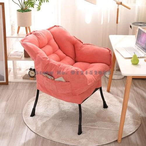 Lazy sofa single sofa chair student dormitory computer chair modern minimalist home bedroom balcony backrest recliner