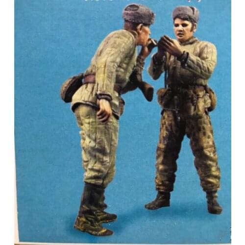 1:35 Resin Figure Model Kit Unassambled Unpainted //T106(2 Figures)