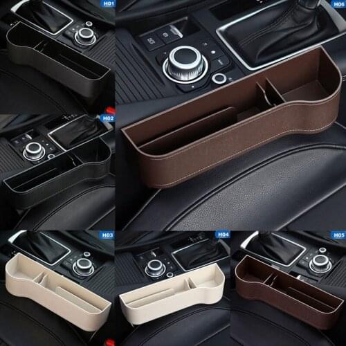 New Universal Auto Car Seat Crevice Plastic Storage Box Cup Phone Holder Organizer Car Storage Accessories car gadget rangement