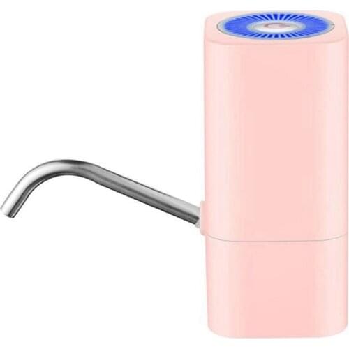 Portable Water Bottle Pump, 5 Gallon Universal Bottle Electric Water Dispenser with USB Charging