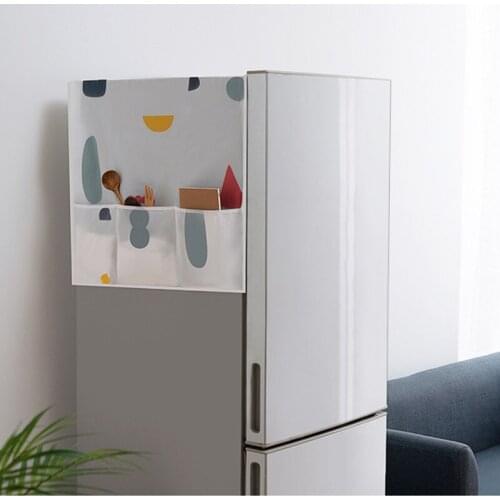 Refrigerator dust cover dust cloth cover cloth protection cover microwave washing machine double door single door refrig