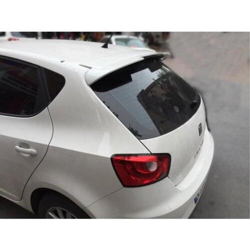 For Seat Ibiza Spoiler 2008 2009 2010 2011 2012 2013 2014 2015 2016 2017 Model Abs Plastic Painted All Color Car Accessories