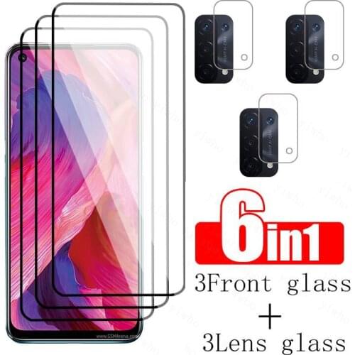 Full Cover Glass For OPPO A54 5G Glass Tempered Glass HD Protective Screen Protector On OPO OPP A 54 5G Lens Safety clear Glass