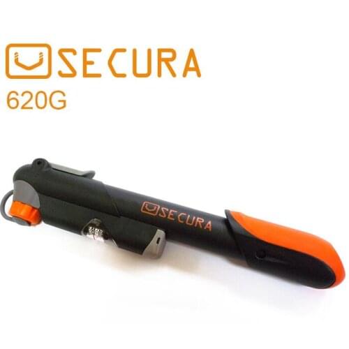 Taiwan SECURA 620G high pressure 100psi gauge bike pump mini-pump accessories